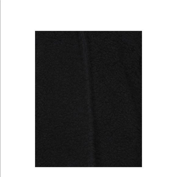 Cinzia Rocca Icons Black Teddy Bear Wool Hooded Pea Coat US 10 or IT 46 - Picture 10 of 10